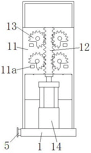 Loading device for flat filament