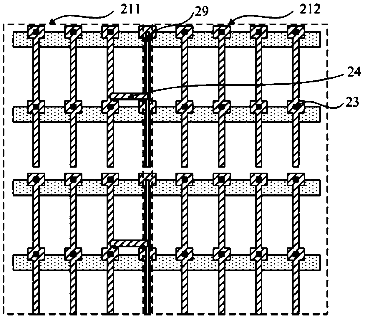 Array substrate and touch display panel