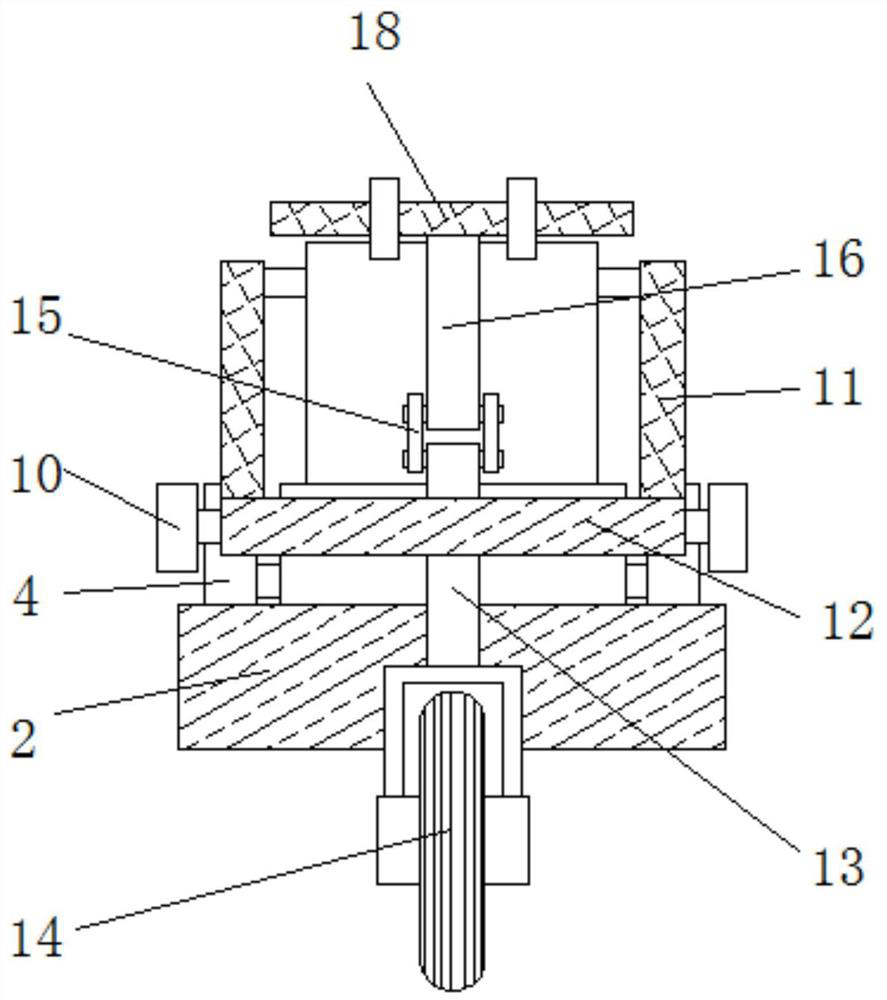 A soil tamping device used in the foundation excavation stage of construction engineering