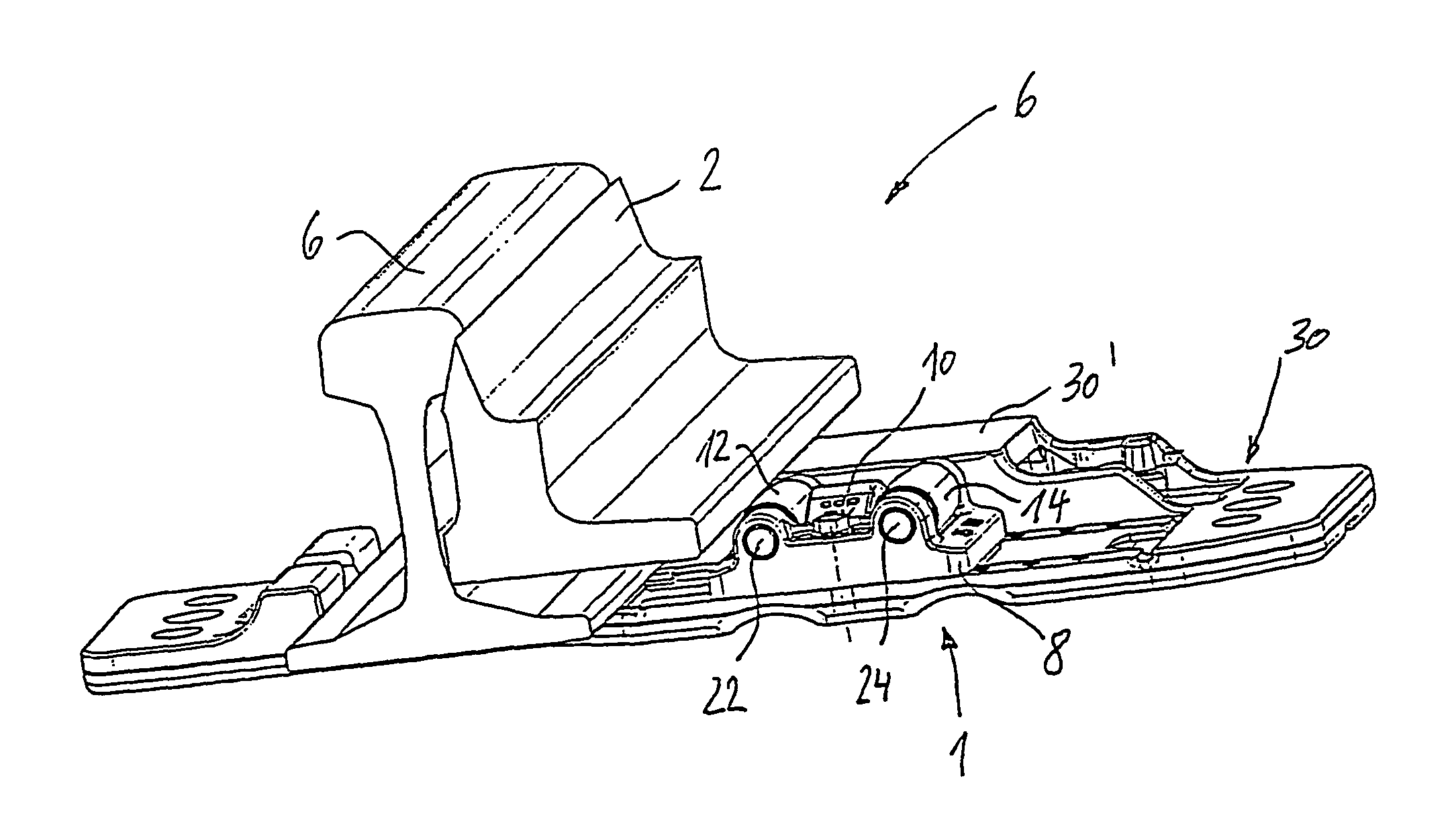 Device for displacing a tongue blade in addition to a height-adjustable roller device