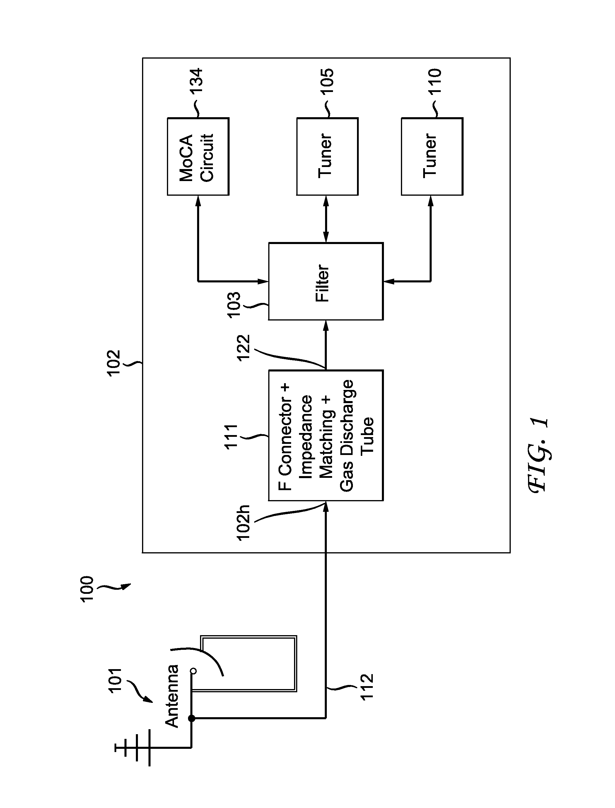 Surge protector for a transmission line connector