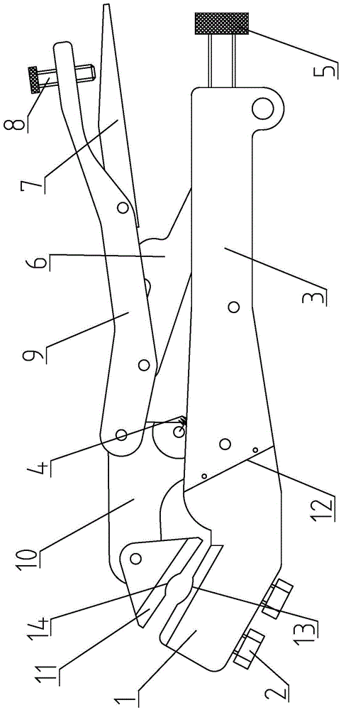 Ground terminal pliers and grounding method