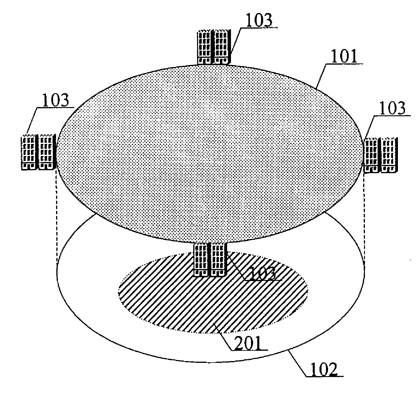 Method for dynamically regulating bandwidth of inner embedded elastic package loop circular network