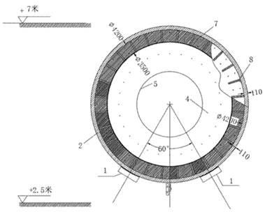 Ball mill slipper ring crack repairing method and closed impeller structure