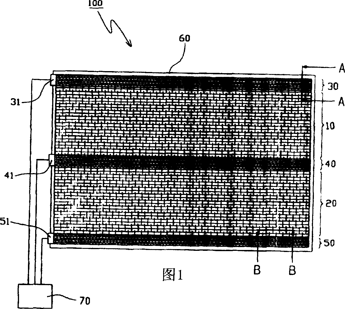 Fiber reinforced heating unit and mattress with thereof
