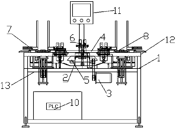 Rotating disc type automatic voltage reduction device for lithium-manganese button cells