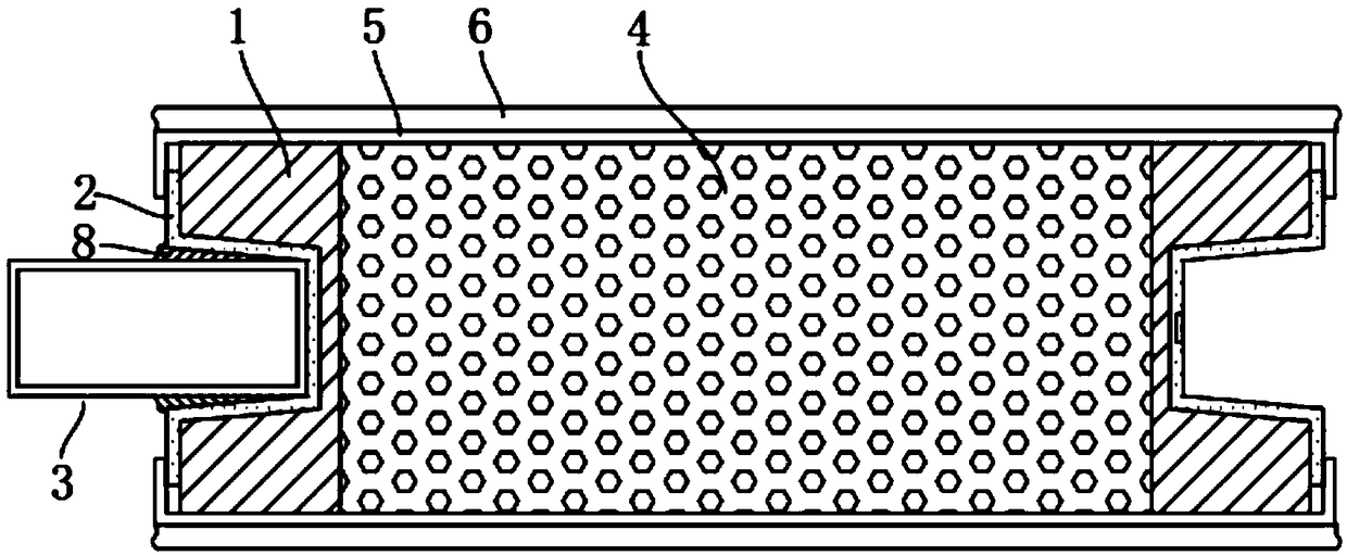 Assembled green thermal-insulation quakeproof wall and preparation method thereof