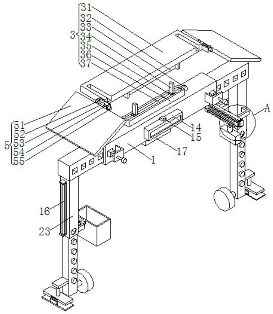 Mechanical supporting structure for coal mining
