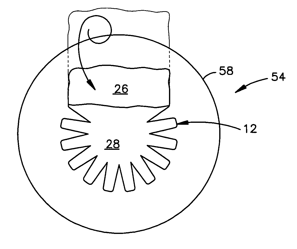 Air bag and a method of folding the air bag