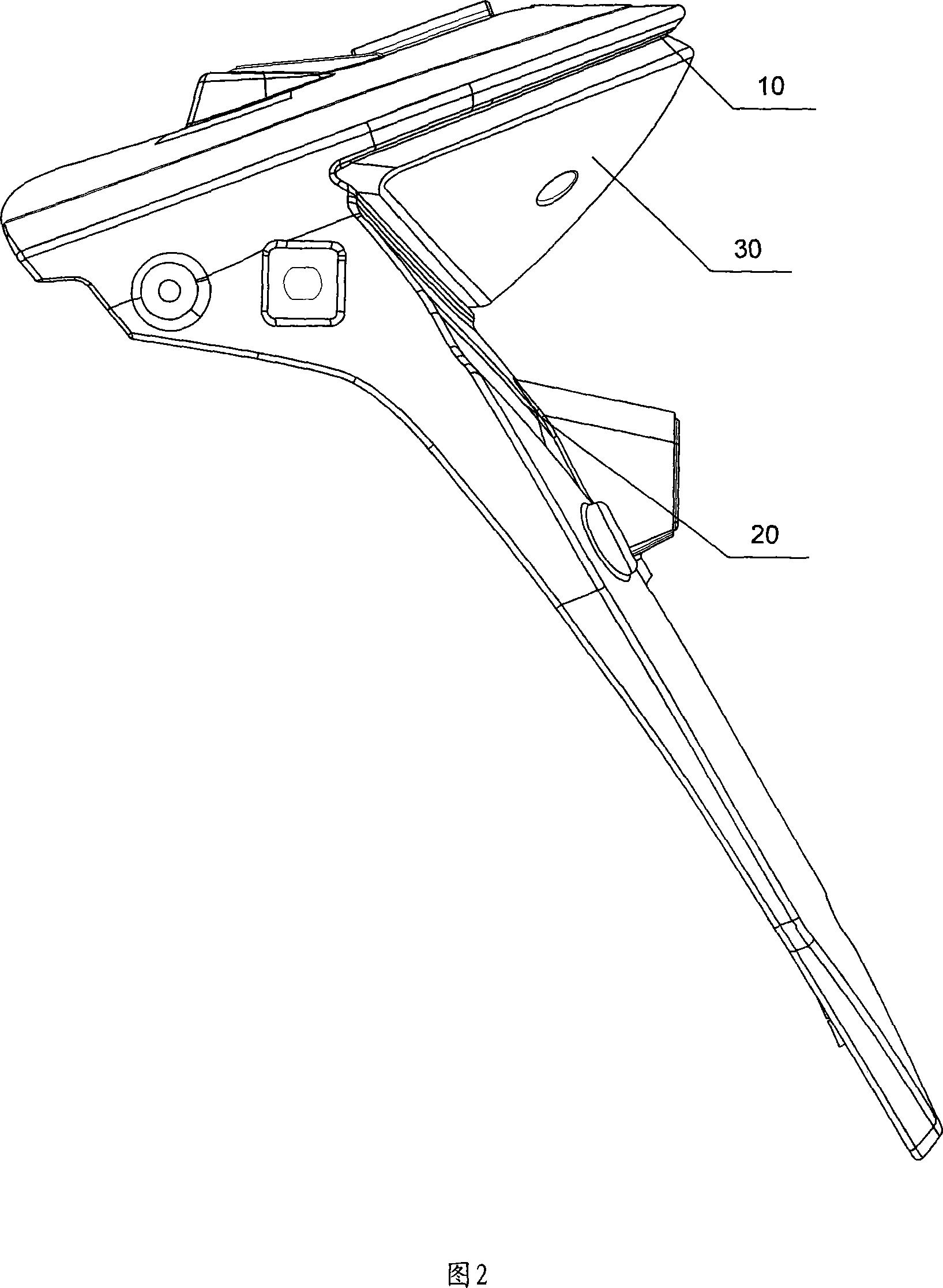 Motorcycle taillight base