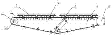 Novel transplanting machine automatic feeding device