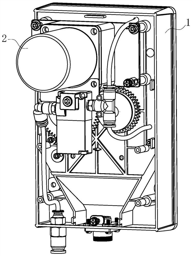 A pneumatic cleaning intelligent moisture detection analyzer