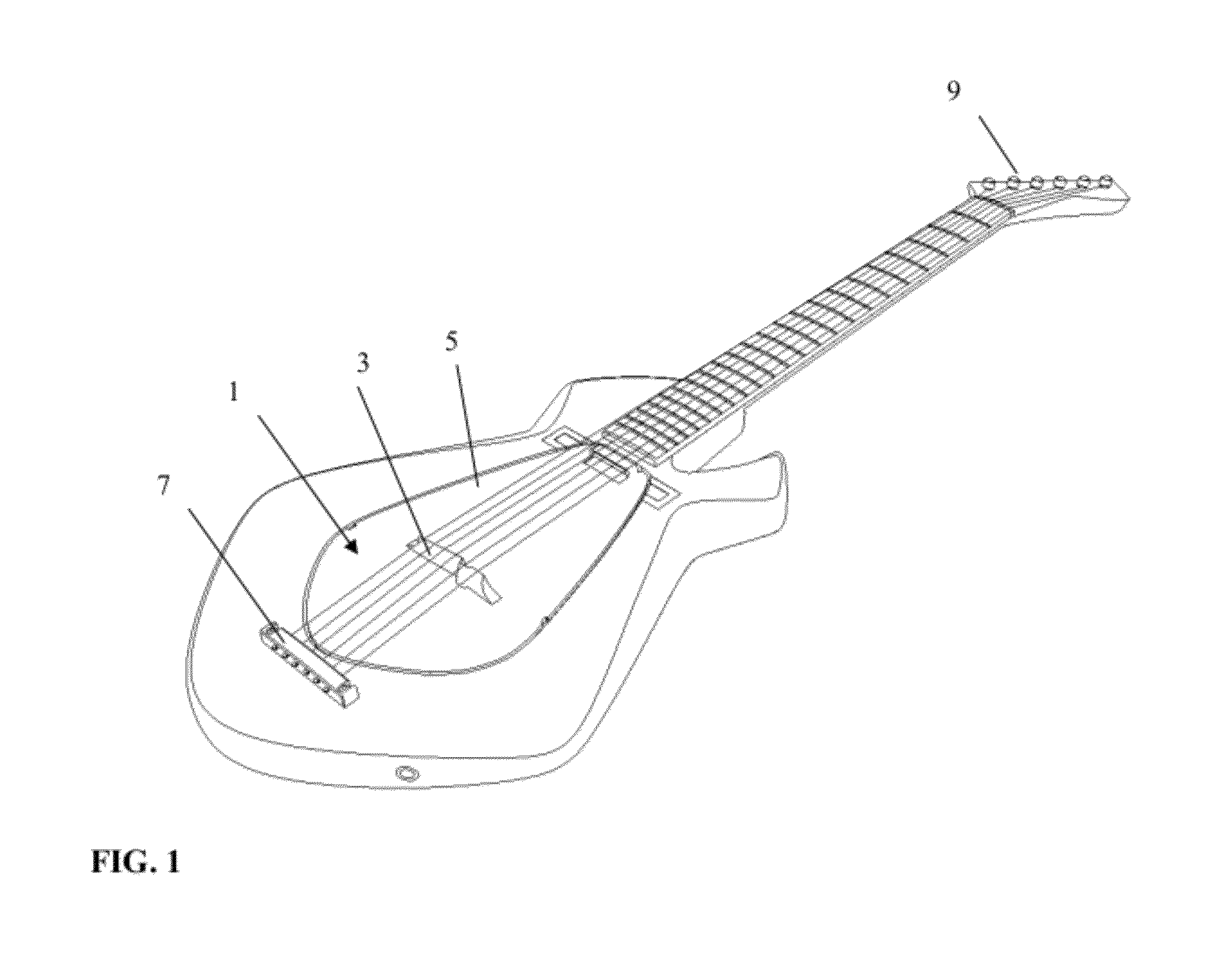 Digital instrument with physical resonator