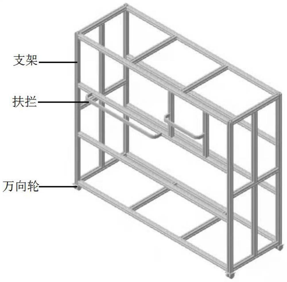 Space walking training device capable of simulating weightlessness conditions through multi-perception