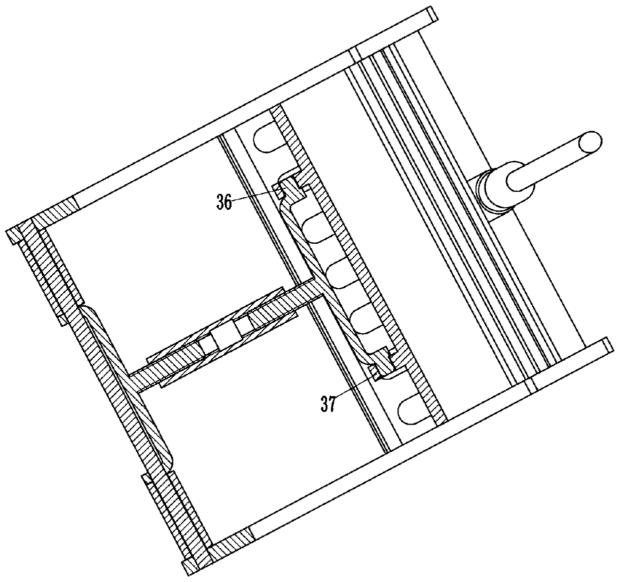 Stepless-adjustment ankle joint correction plate