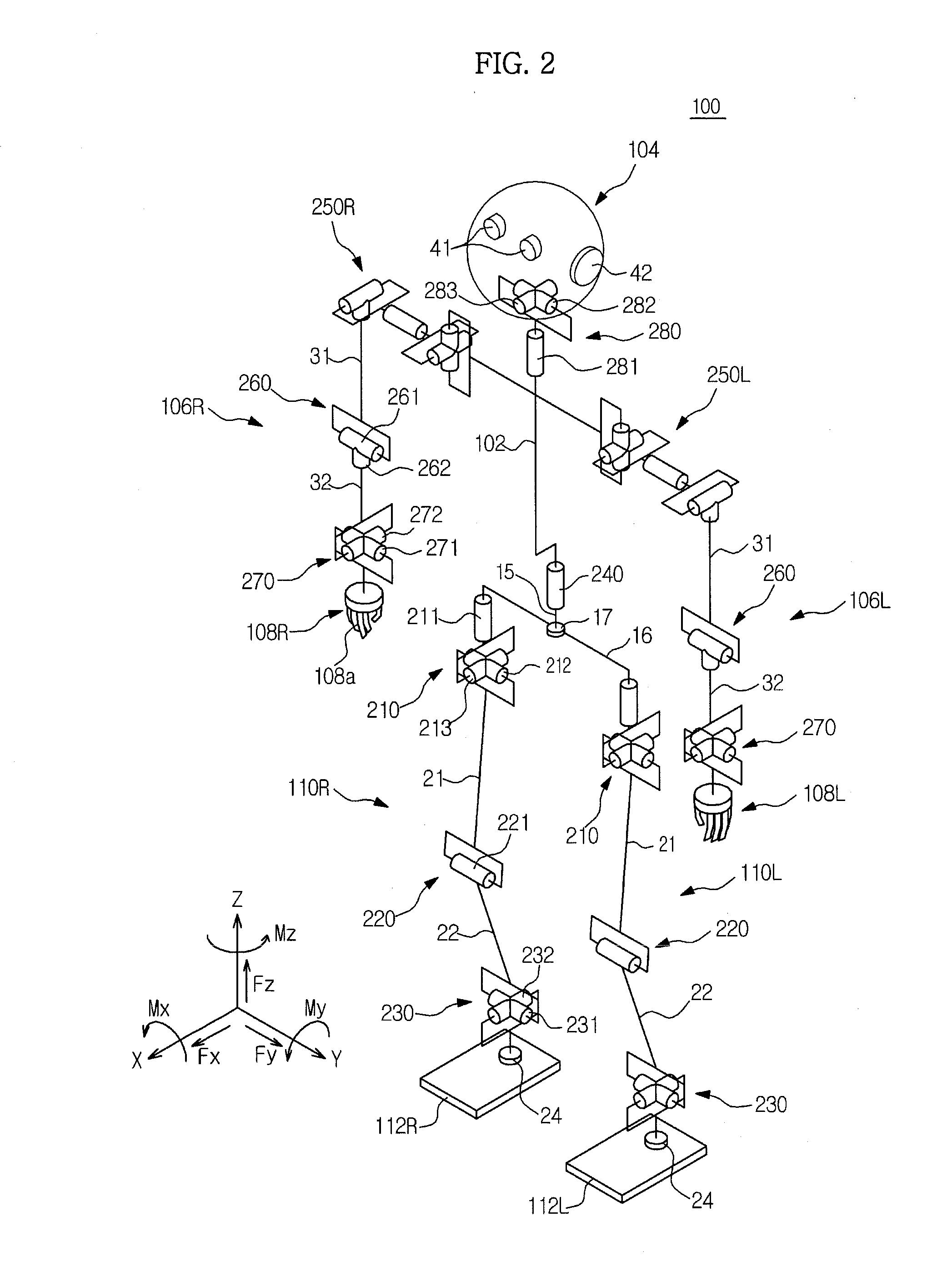 Walking robot and simultaneous localization and mapping method thereof