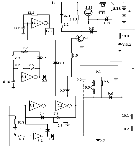 Simplified double selection pulse float charger