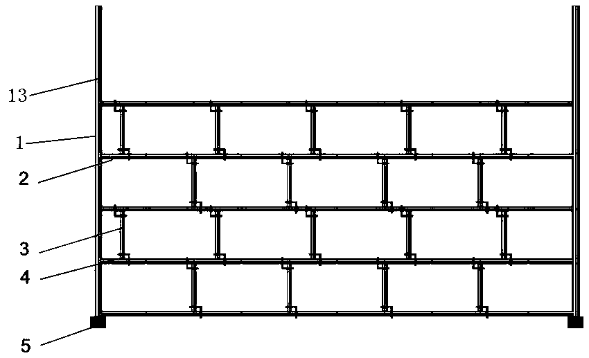 Skeleton detachable anti-floating water blocking seepage-prevention blanket