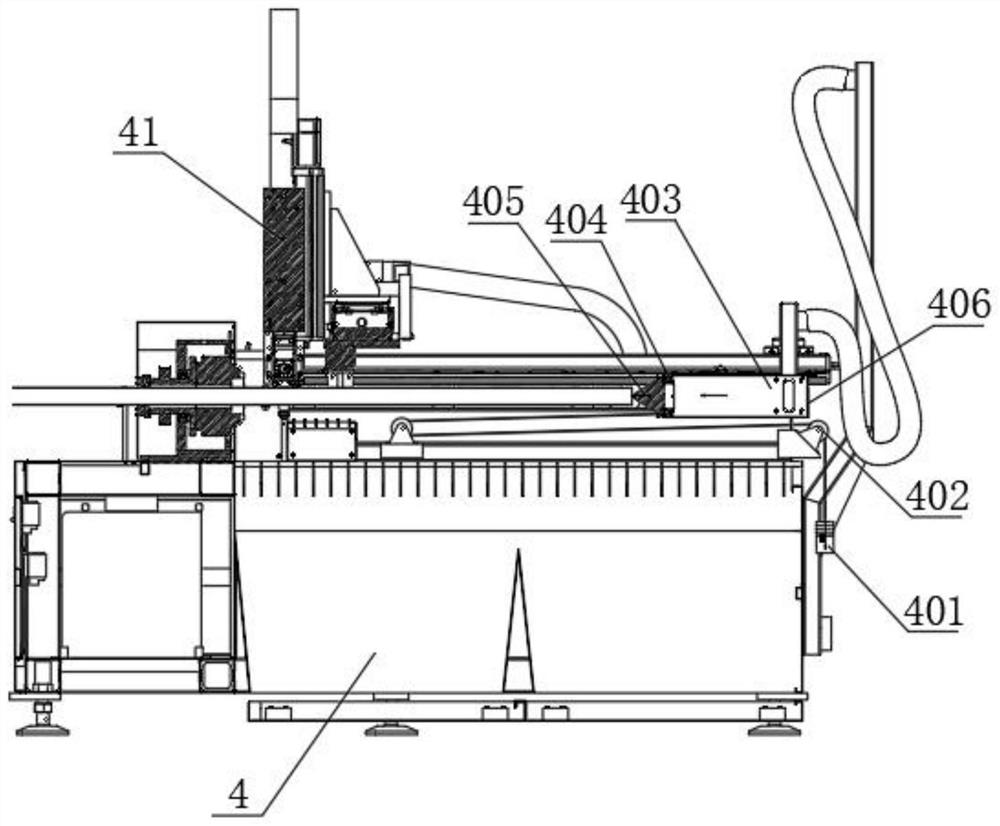 Simple pipe cutting machine