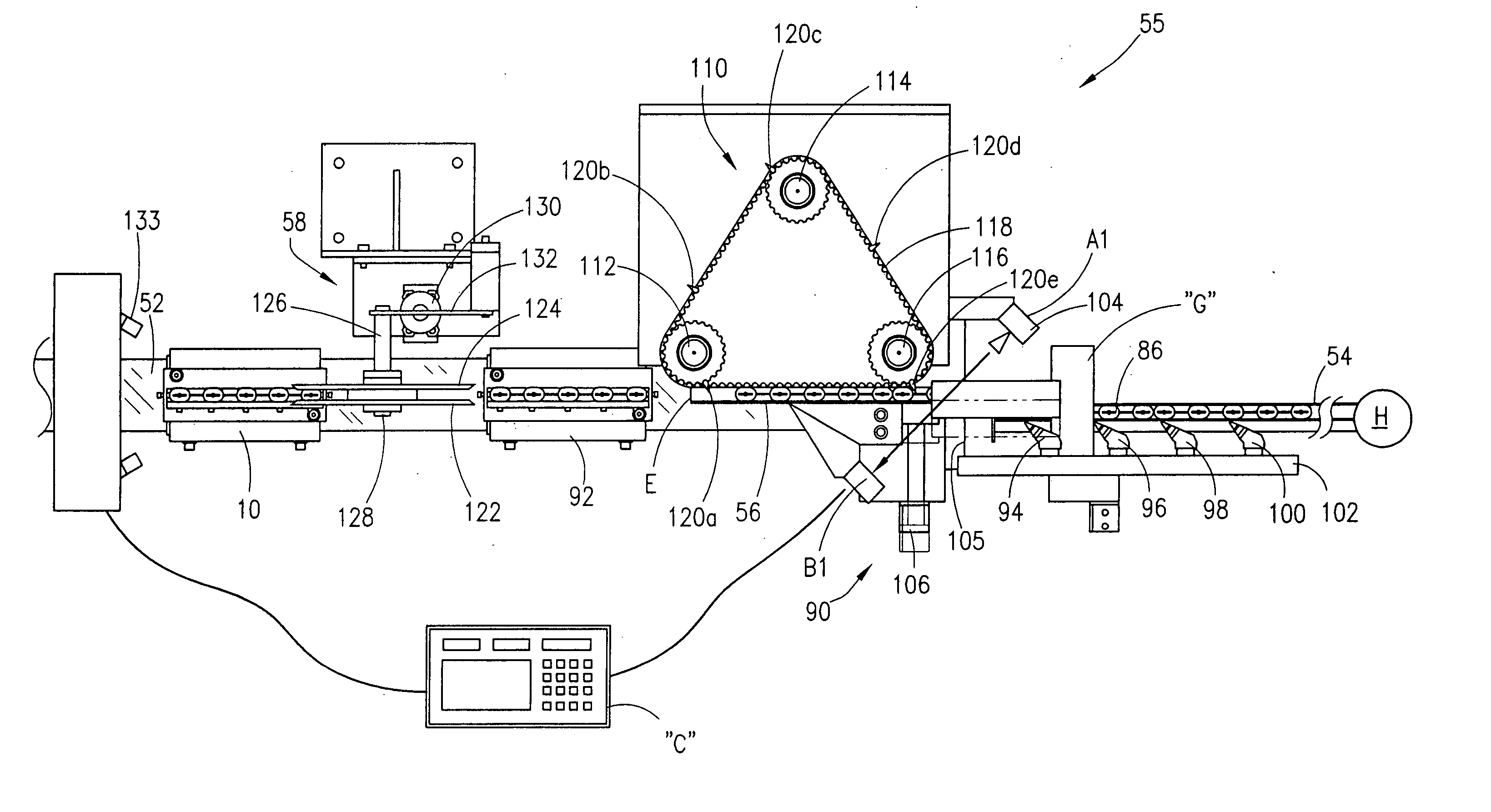 Apparatus and method for imprinting a vial