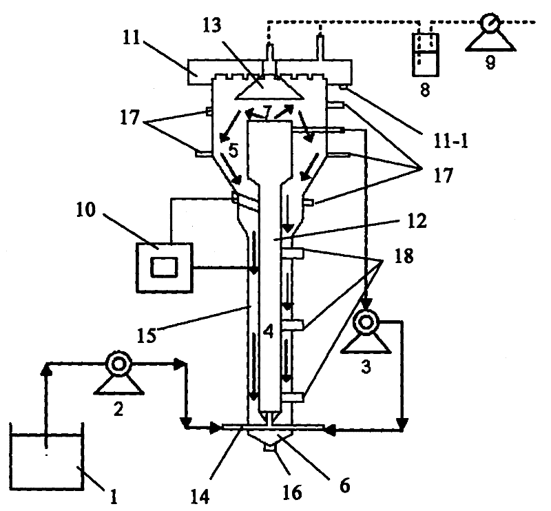 Sewage treatment device for synchronically removing sulfur, nitrogen and carbon and for recycling elemental sulfur
