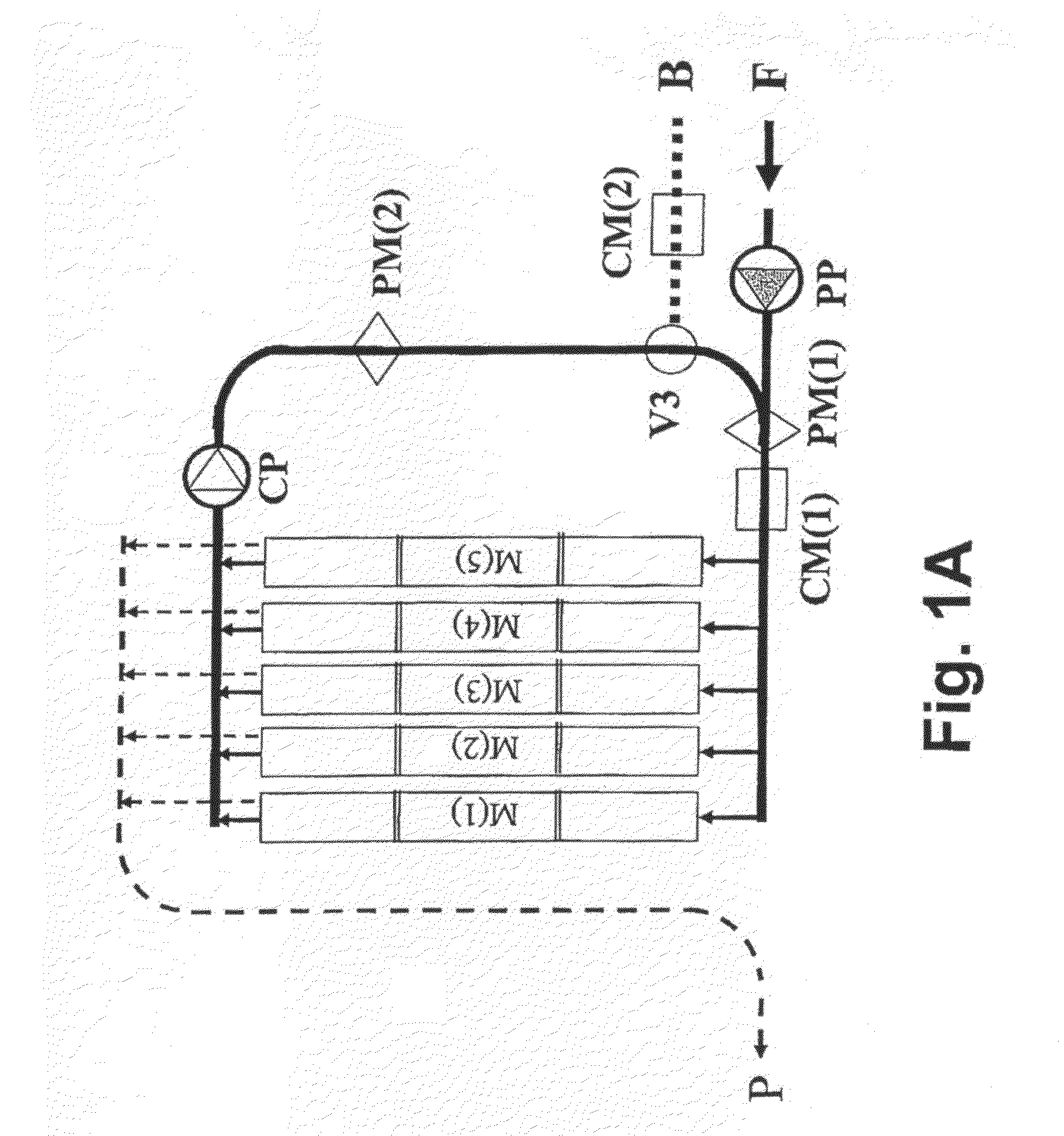 Continuous closed-circuit desalination method without containers