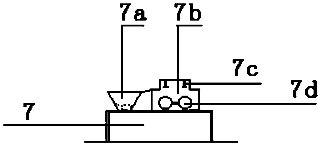 Production system of burying matter for pet feces