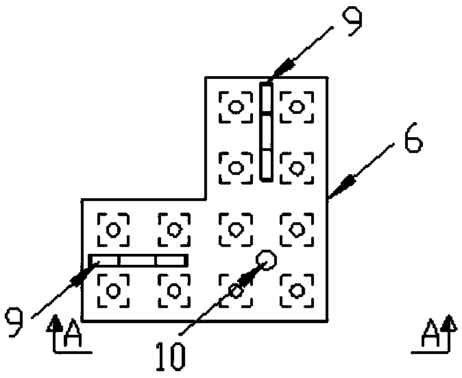 Factory prefabricated elevator well foundation pit and mounting method thereof