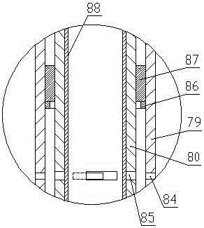 High-temperature-resistance and freezing-resistance test device for concrete