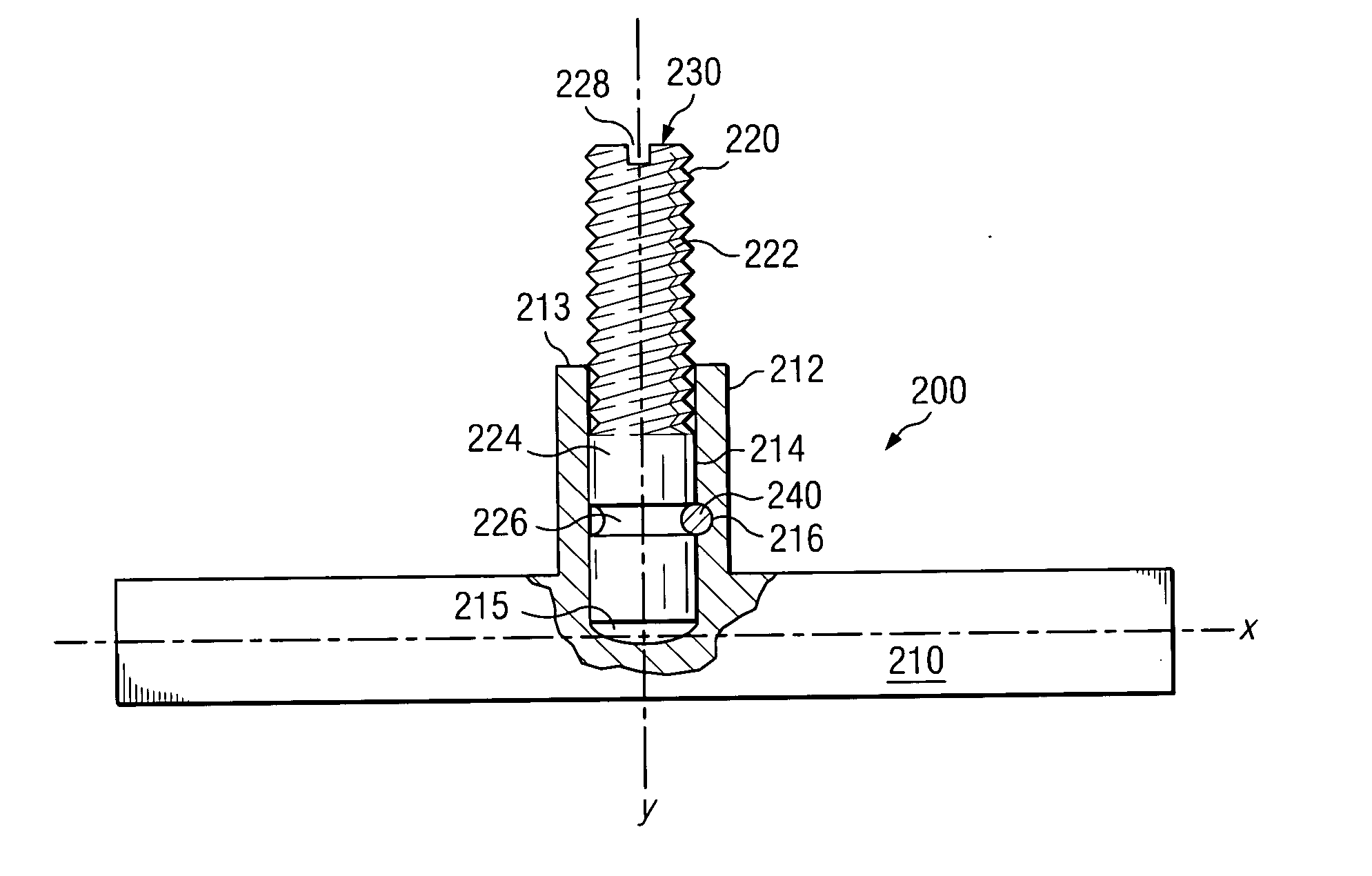 System and method for threaded plunger assembly