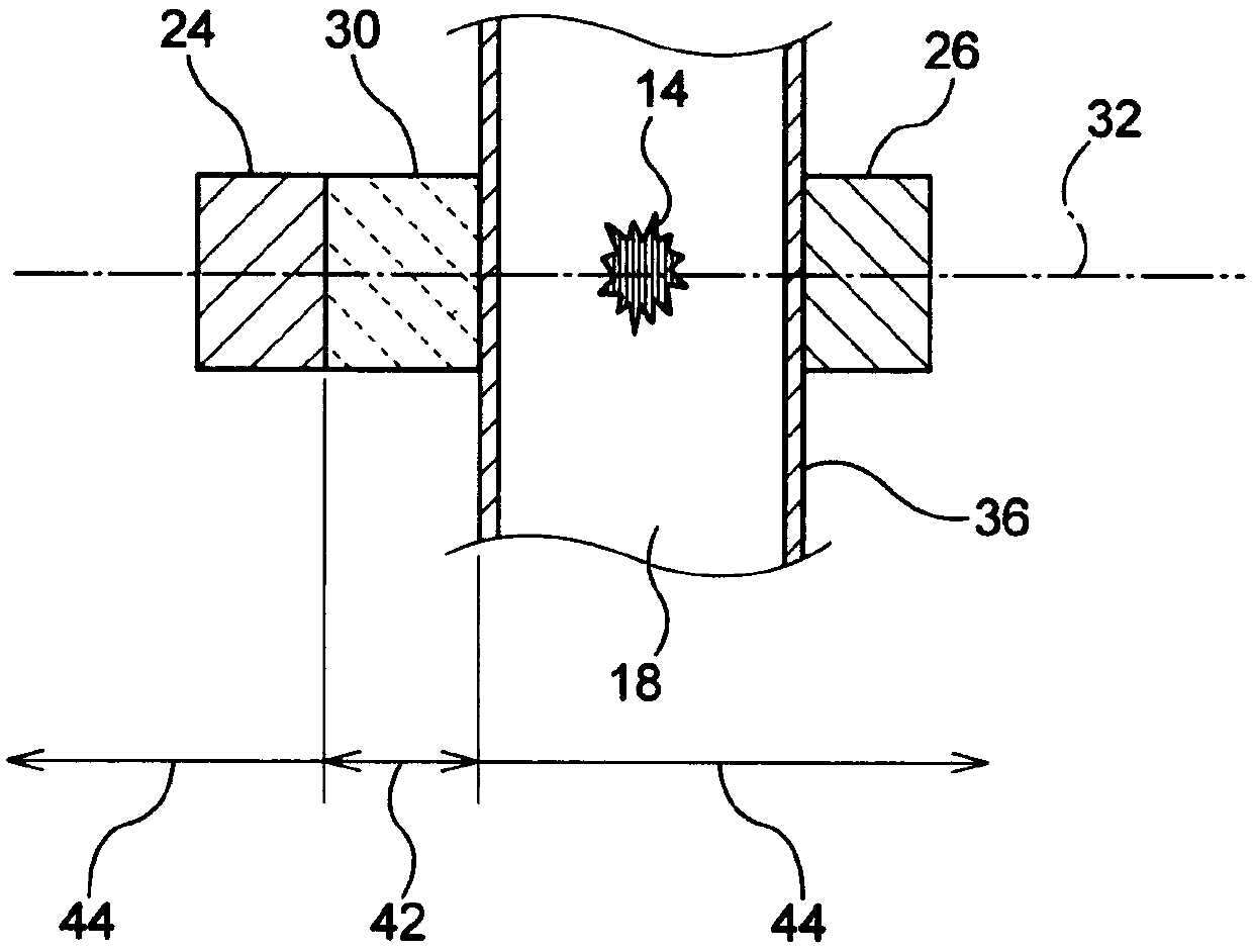 Metal detection sensor and metal detection method using same