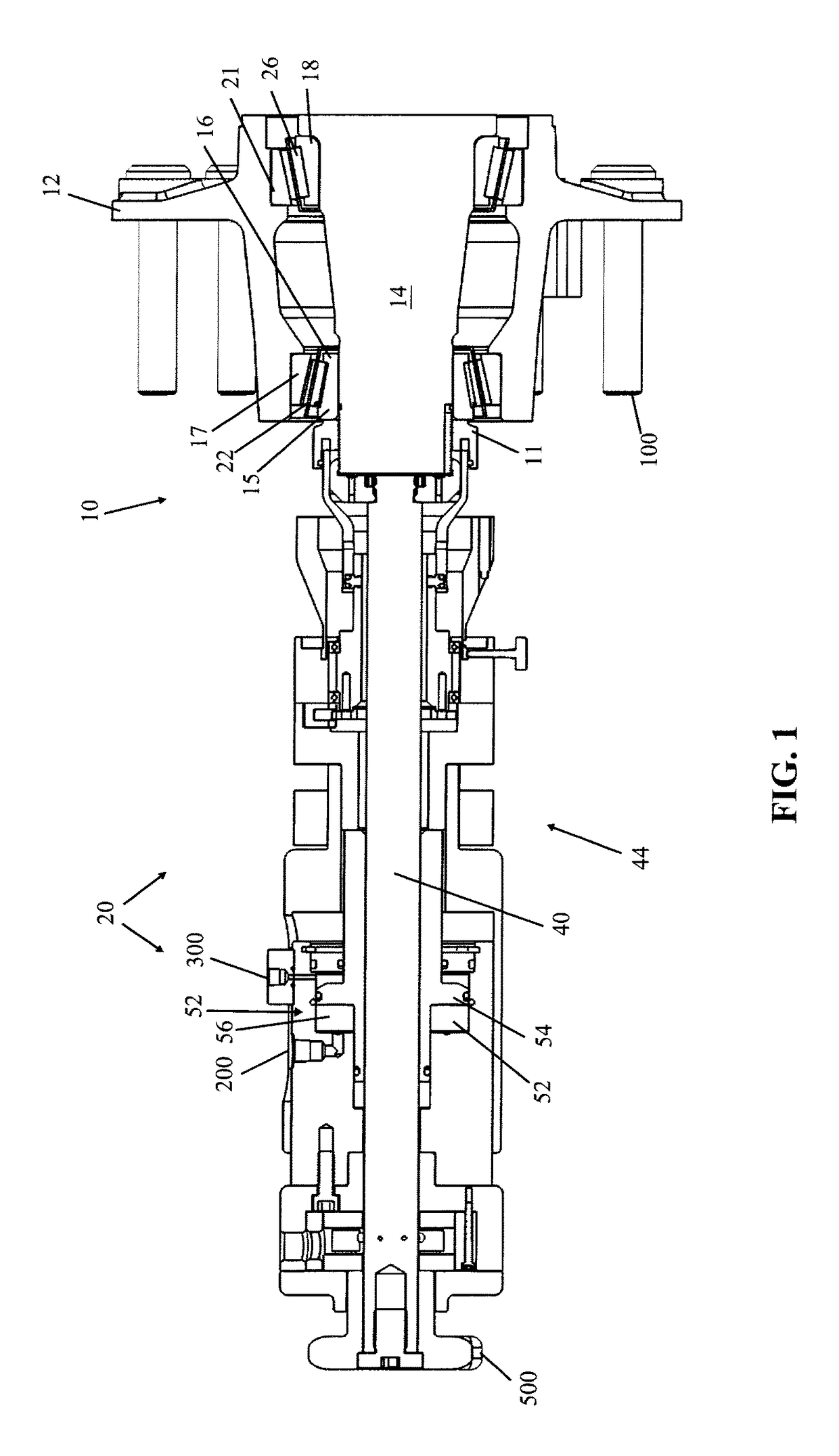 Systems and methods for preloading a bearing