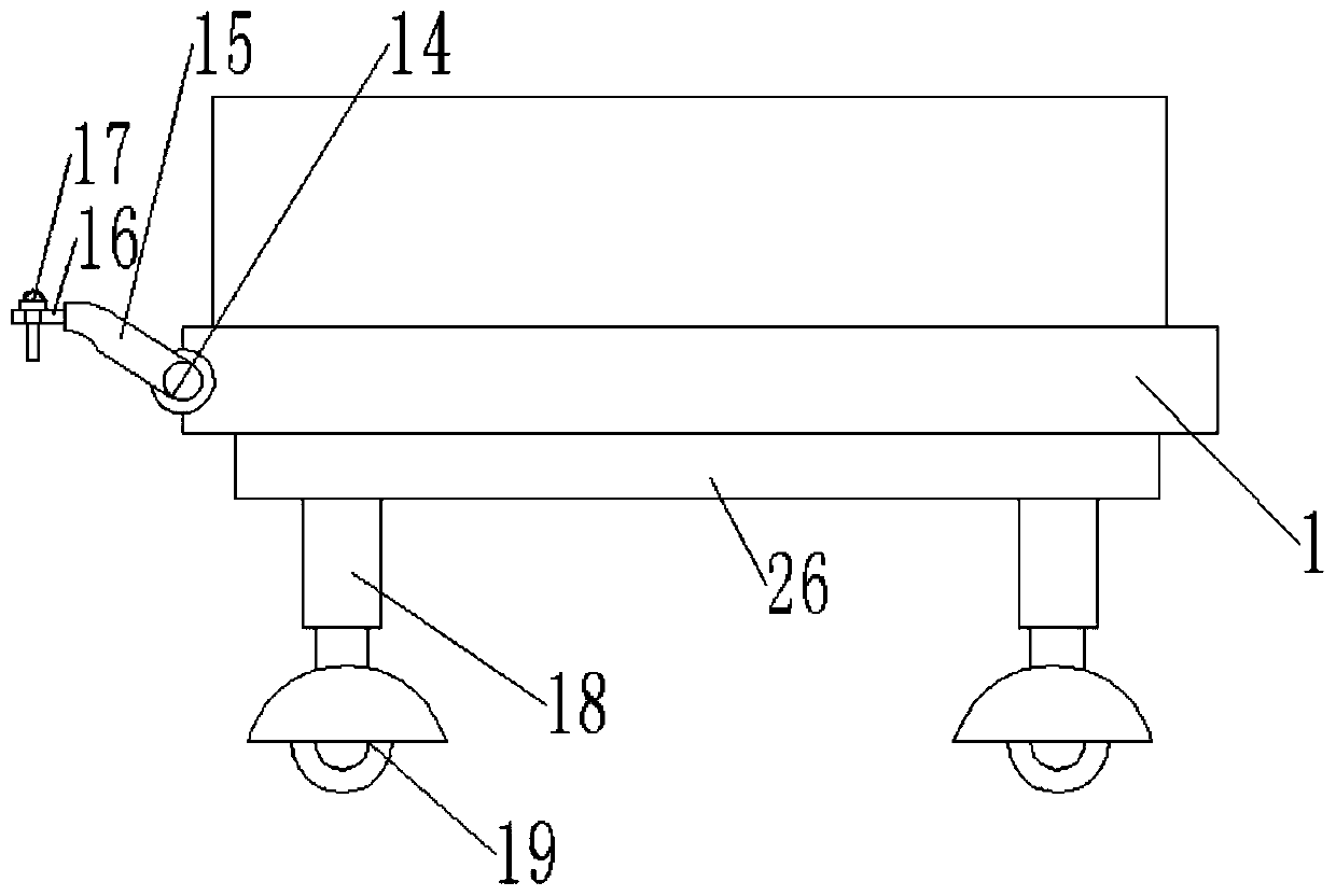 An easy-to-unload material transport truck for building construction