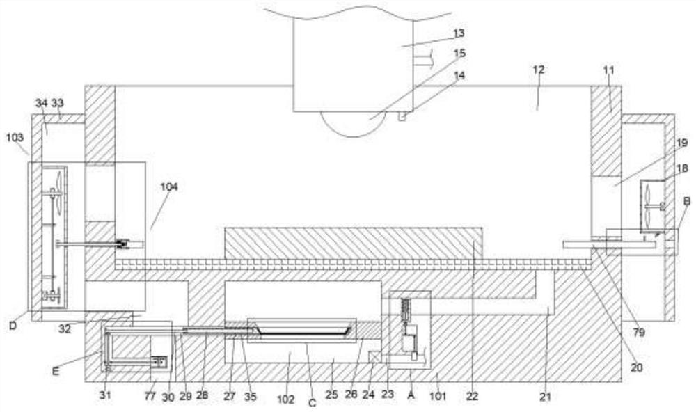 Electromechanical equipment safety maintenance device