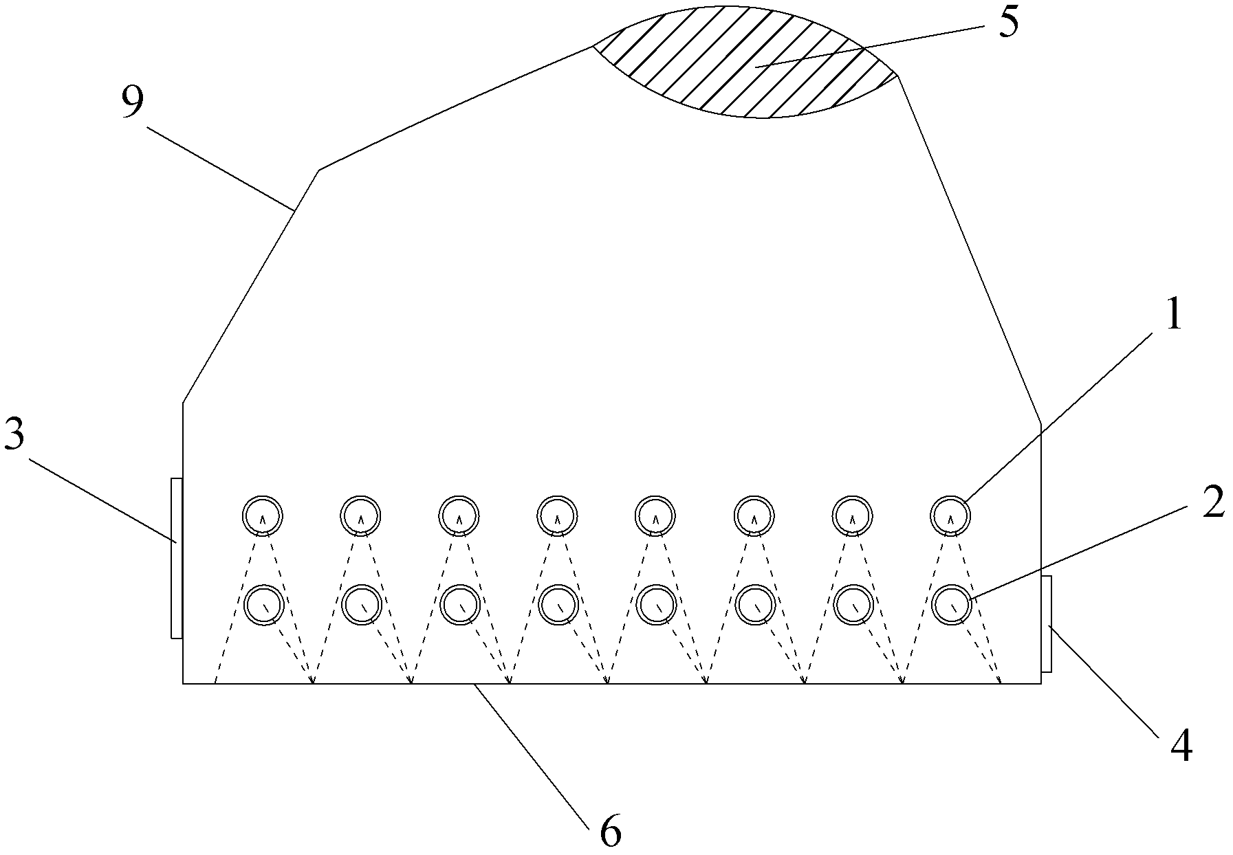 Double-layer air distribution method for fluidized bed dryer and equipment