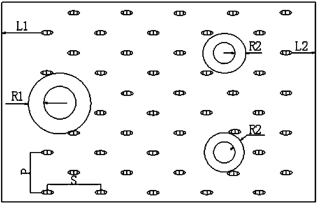 Aero-engine combustor with variable-cross-section step-shaped multiple-inclined-hole cooling structure used