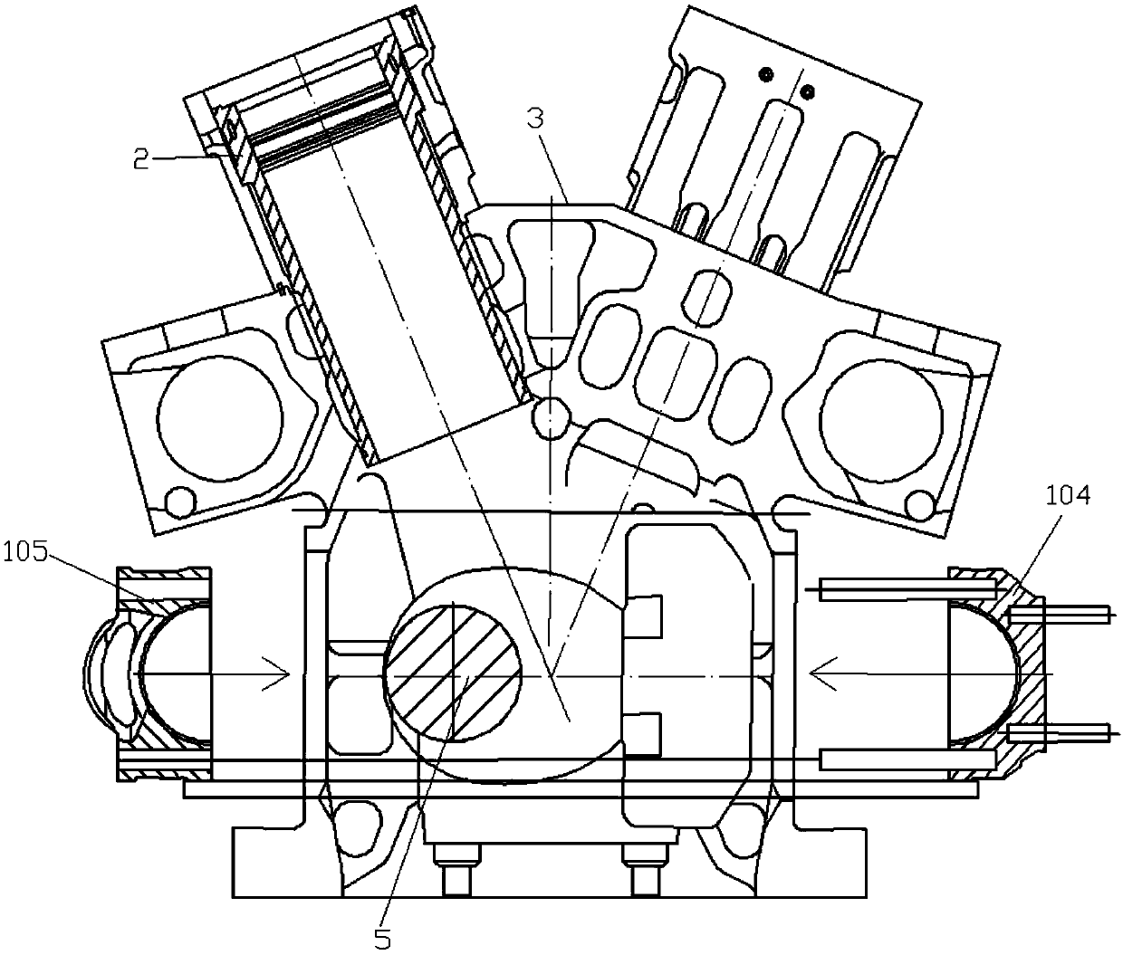 Protecting device and method for preventing cylinder sleeve from being pull-damaged when piston and connecting rod assembly of diesel engine is assembled and disassembled