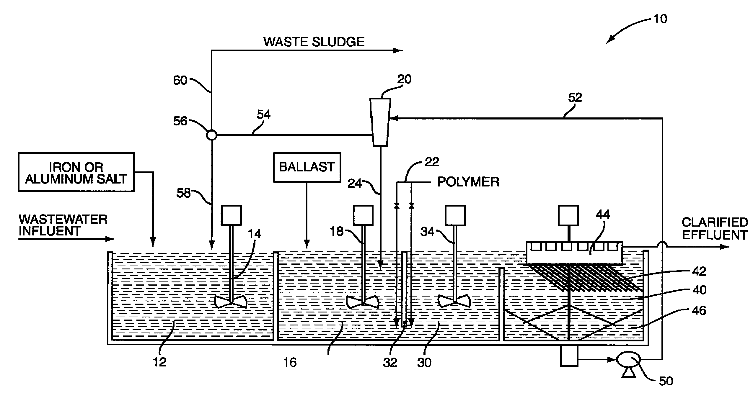 Method of removing phosphorus from wastewater