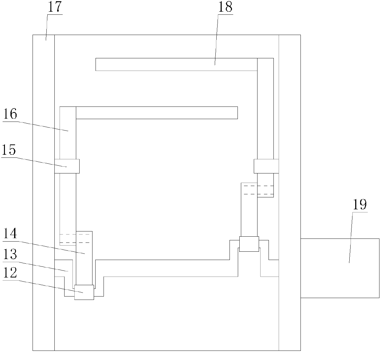 Internet-of-things-based organic refuse treatment device with high combustion efficiency