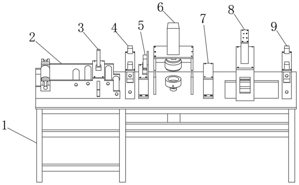Full-automatic nozzle cap film sealing system and film sealing method thereof