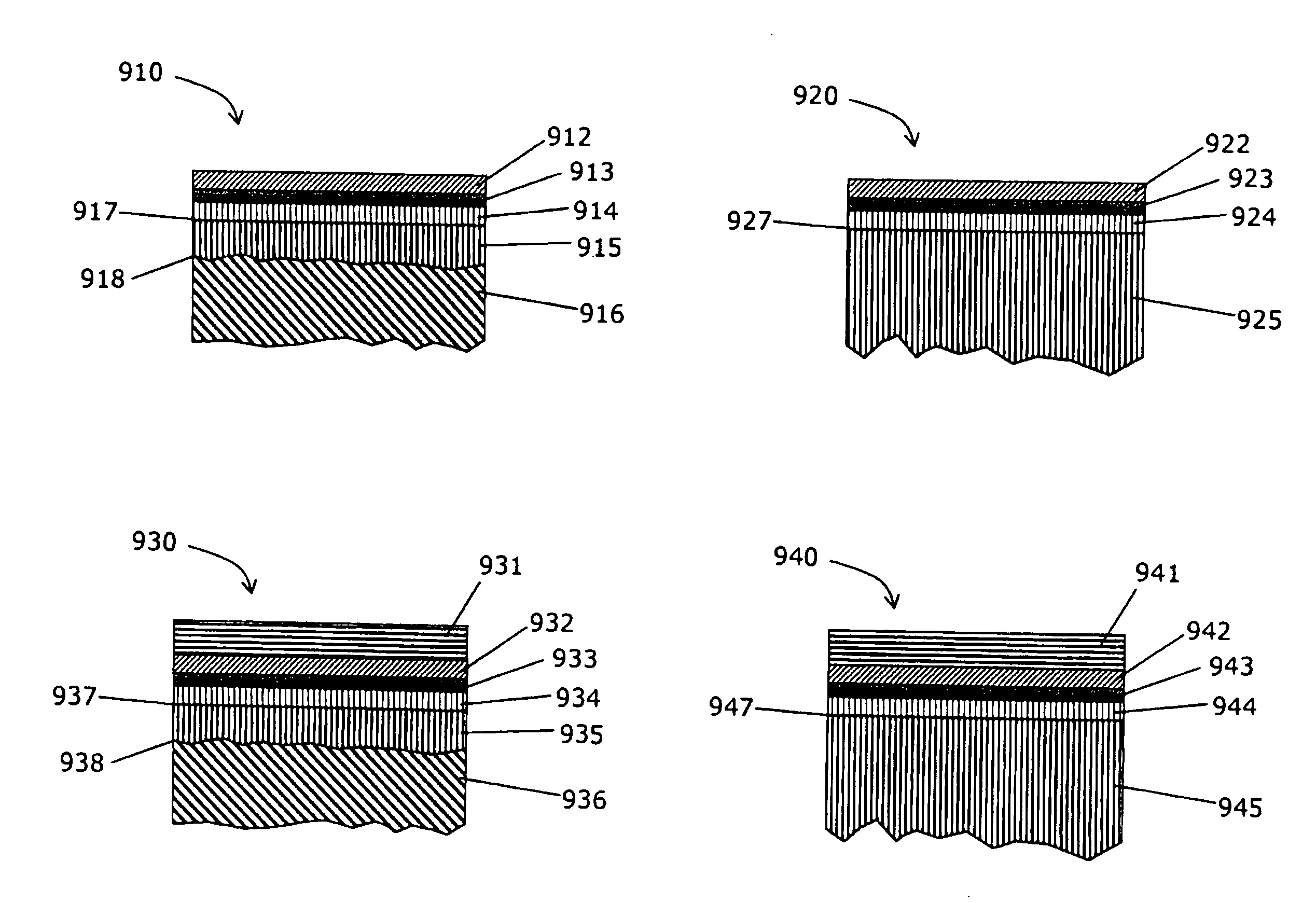 Composite wafers having bulk-quality semiconductor layers and method of manufacturing thereof