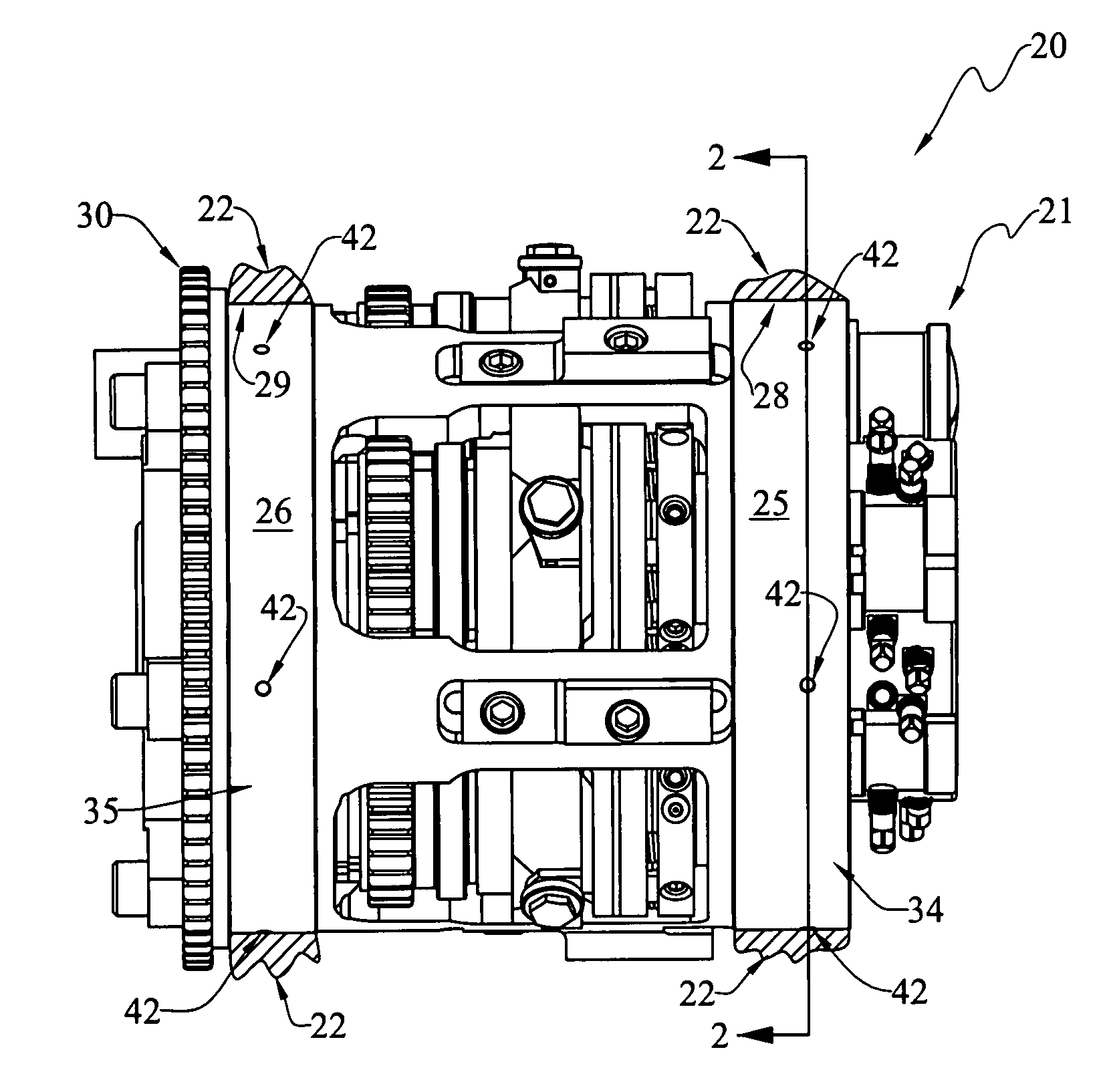 Lubrication system for a multi-spindle automatic screw machine