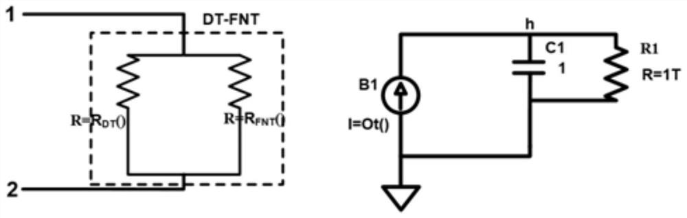 Modeling method of threshold transformation memristor based on transmission mechanism