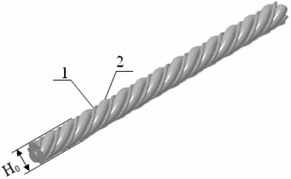 Negative poisson ratio yarn structure and manufacturing method thereof