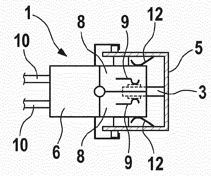 Plug connection for directly electrically contacting a circuit board