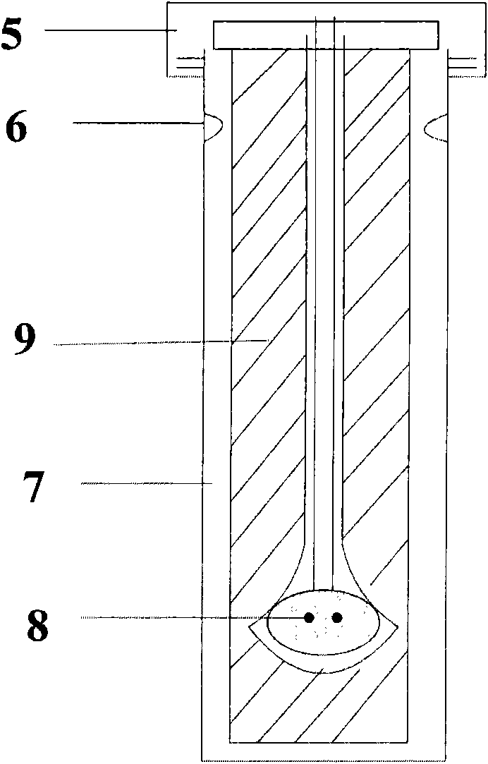 Vitrified refrigeration carrier and use method thereof