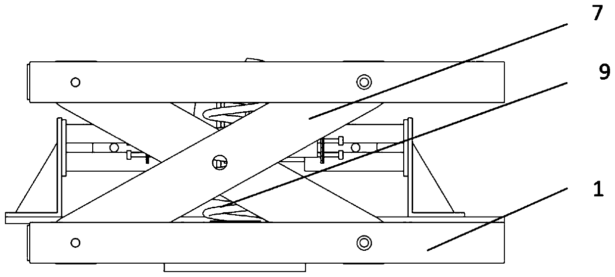 Nonlinear seat suspension with tuning mechanism and driving seat