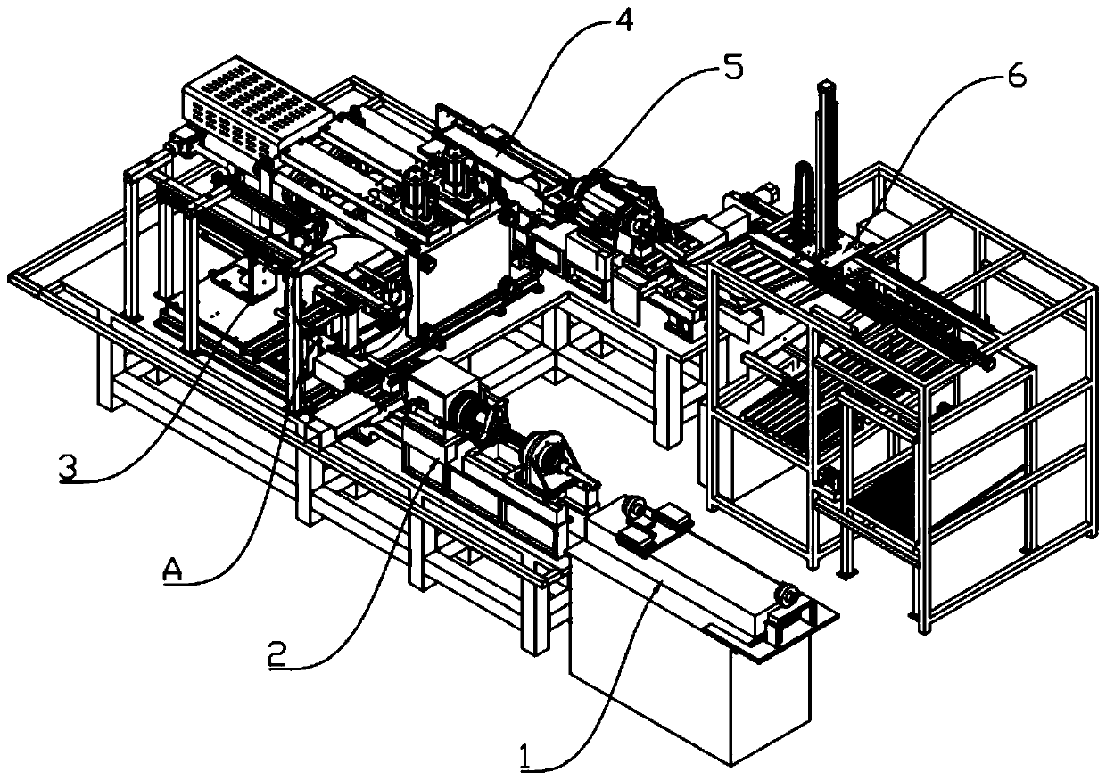 Steel pipe machining integrated equipment, control system and control method