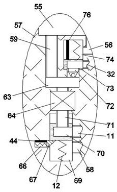 Brake piston hardness on-line measuring instrument