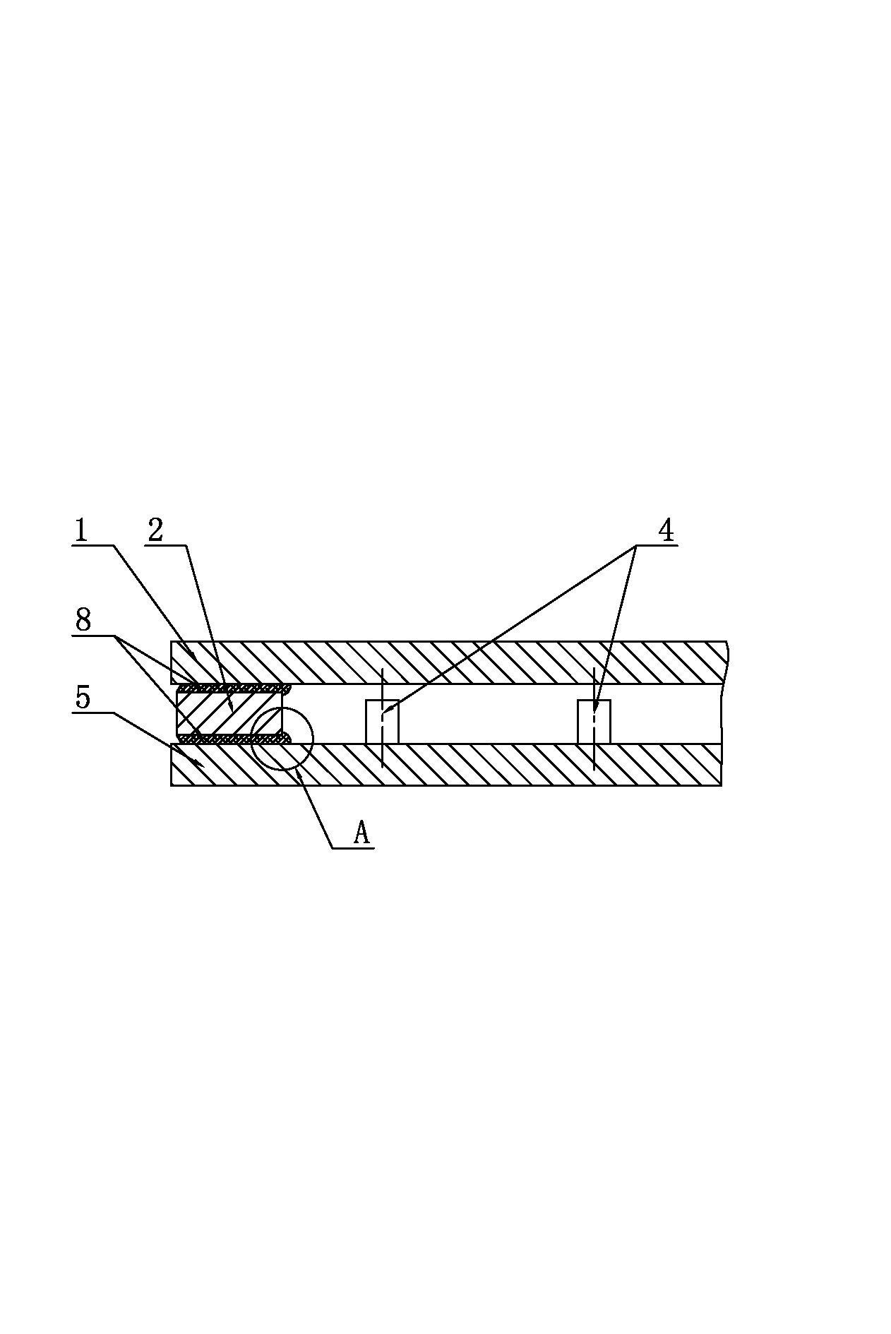 Hexahedral vacuum glass and manufacturing method thereof